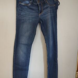 Hollister Dark Wash Mid-rise Skinny Jeans